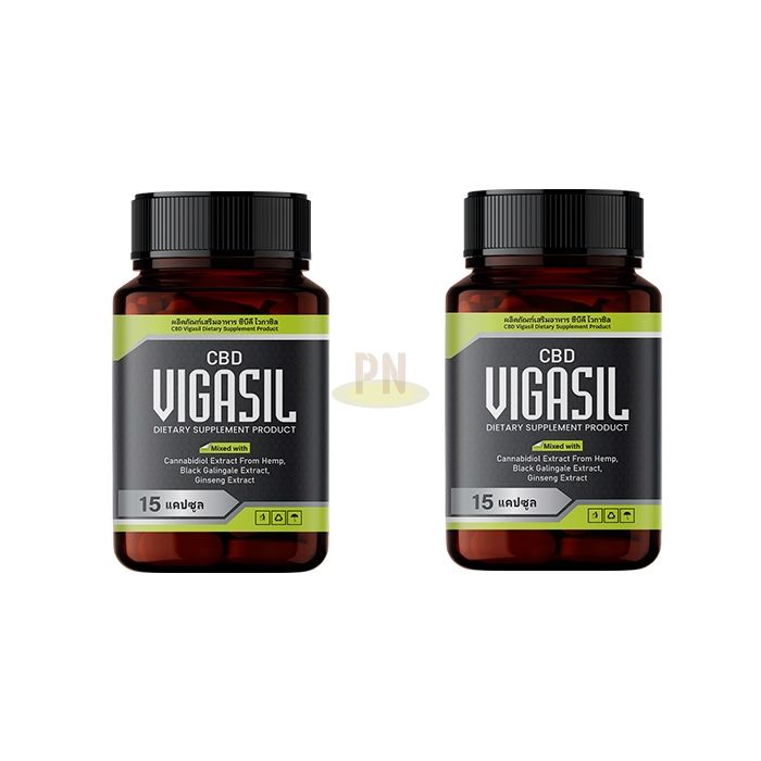 Vigasil CBD ◾ แคปซูลสำหรับความแรง ◾ ในปากเกร็ด