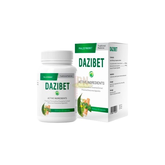 Dazibet ◾ means for normalizing sugar levels ◾ in Dongongon